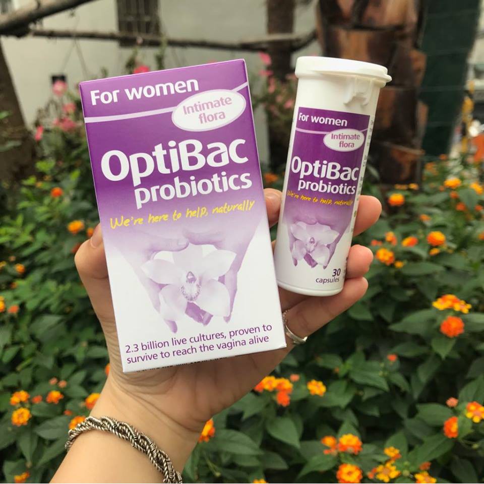 Káº¿t quáº£ hÃ¬nh áº£nh cho Men Vi Sinh Optibac Cho Phá»¥ Ná»¯ review