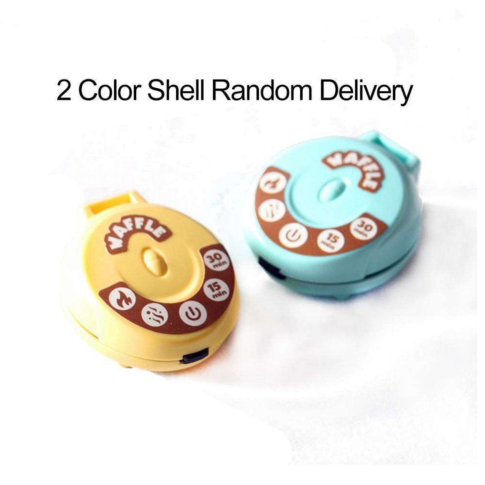 RAINBOW 1 Bộ Lò Vi Sóng Điện Mini Màu Sắc Ngẫu Nhiên Phụ Kiện Nhà Bếp Đồ Chơi Búp Bê 1 / 6 1 / 12