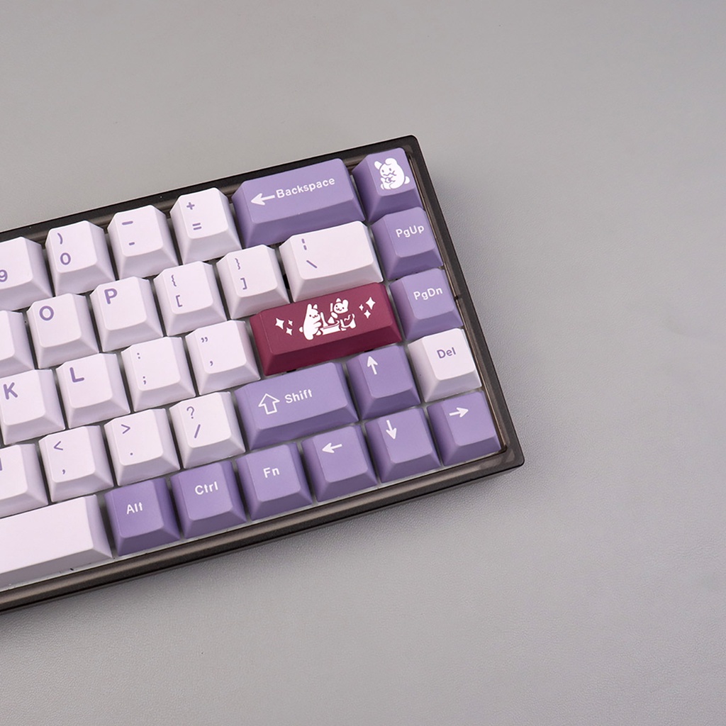 Keycap GMK Tuzi 129 nút chất liệu PBt dành cho bàn phím cơ