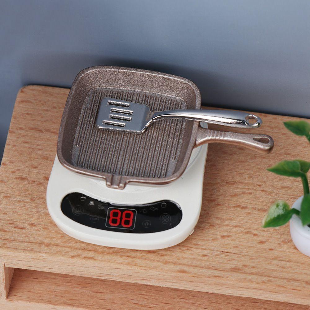 Bộ Đồ Chơi Nấu Ăn Mini Tỉ Lệ 1: 12 Cho Bé