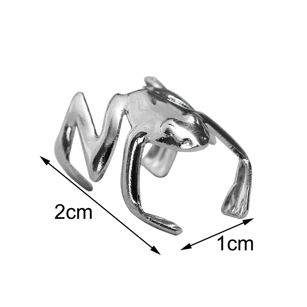 Khuyên Vành Tai Hình Chú Ếch Dễ Thương Độc Đáo Cho Nữ