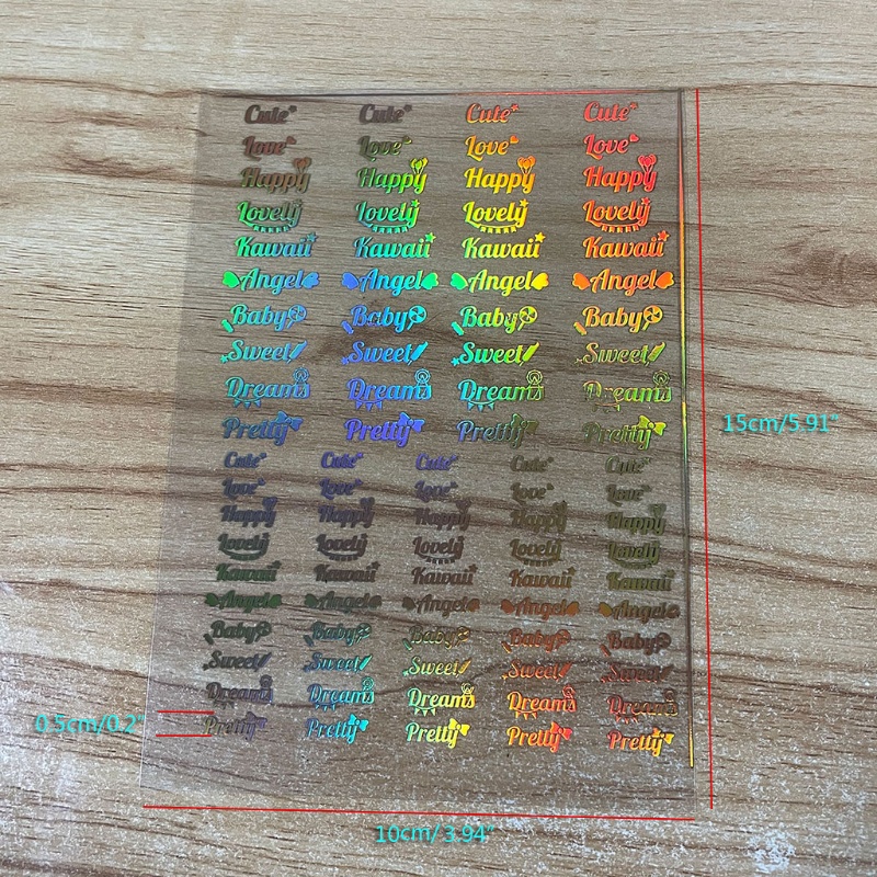 1 tấm khuôn làm đồ trang sức resin epoxy hình chữ cái tiếng anh DIY