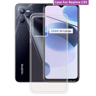 Ốp Realme C35 dẻo trong suốt (Loại đẹp)