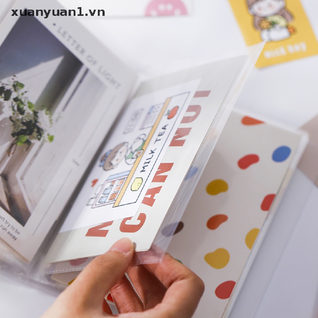 Album Ảnh Bỏ Túi 40 Tờ Khổ A6 Mới