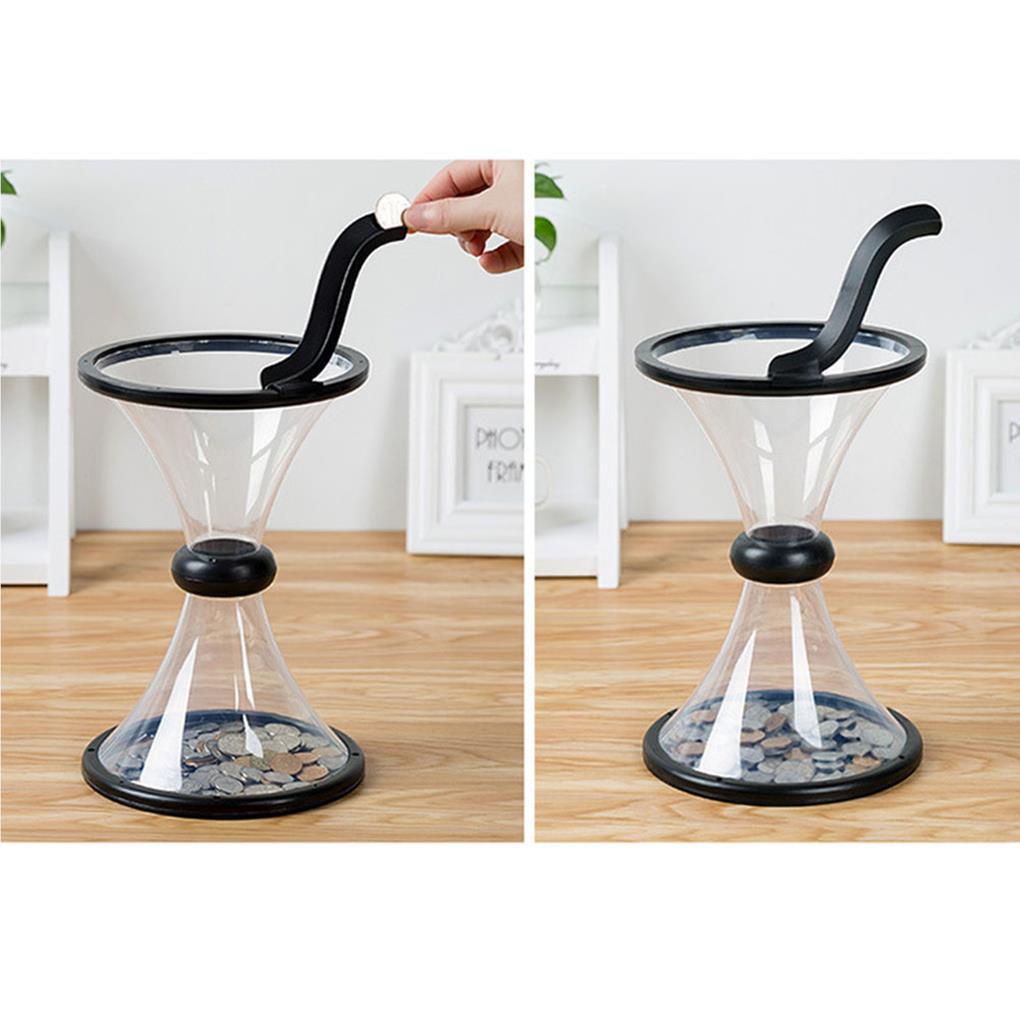 [Choo] Hộp Đựng Tiền Tiết Kiệm Dạng Phễu Hình Thùng Chứa Trọng Lực Dành Cho Bé Gái