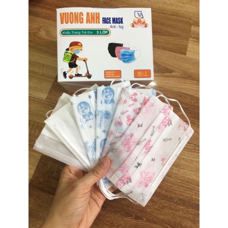 Khẩu trang y tế trẻ em 3 lớp hộp 50 chiếc