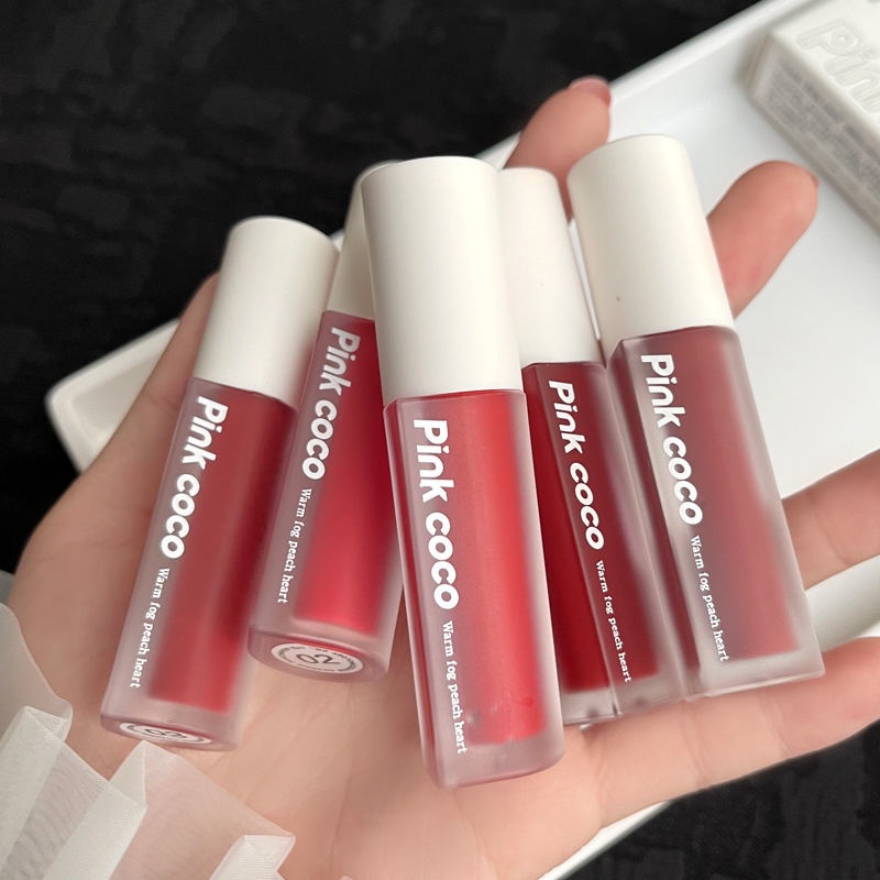 Son Môi Màu Hồng Cherry Ngọt Ngào Không Phai Màu Và Làm Mờ Đôi Môi Cho Nữ