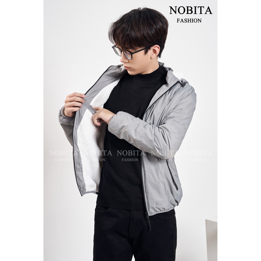 Áo gió nam lót lông cừu cao cấp, Chống gió chống nước, Lông cừu siều dày ấm áp LL1 | BigBuy360 - bigbuy360.vn