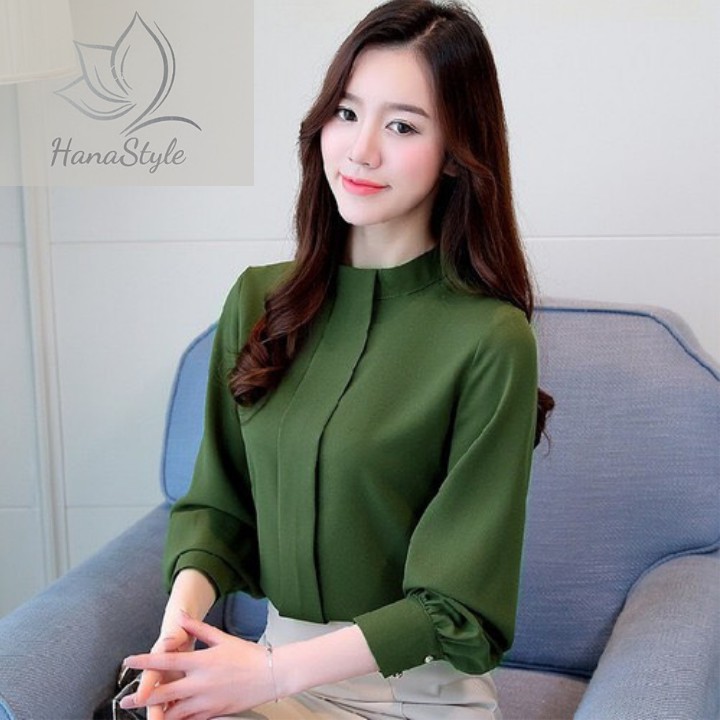 Áo kiểu nữ sang trọng - thích hợp mặc công sở, dự tiệc