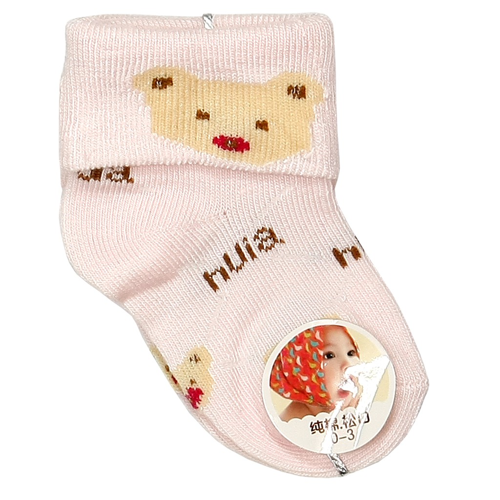 Tất,vớ cho bé sơ sinh 0-3 tháng - Màu giao ngẫu nhiên