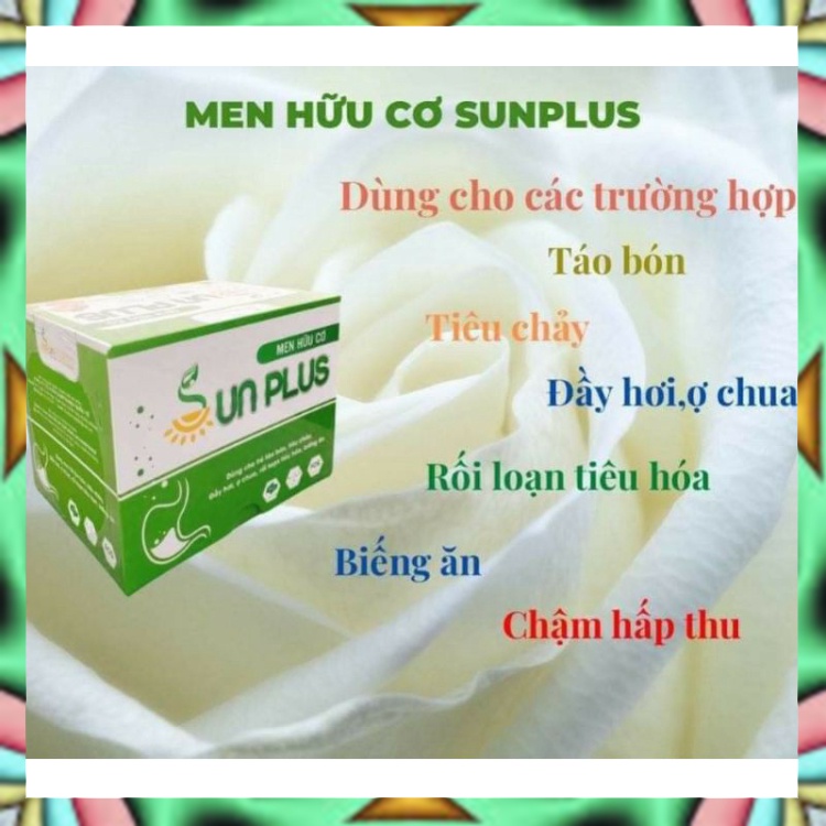 Combo 3 Hộp Men Hữu Cơ Sunplus