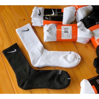 Vớ/ Tất Nike Everyday Plus Cổ Cao (Đen/Trắng)