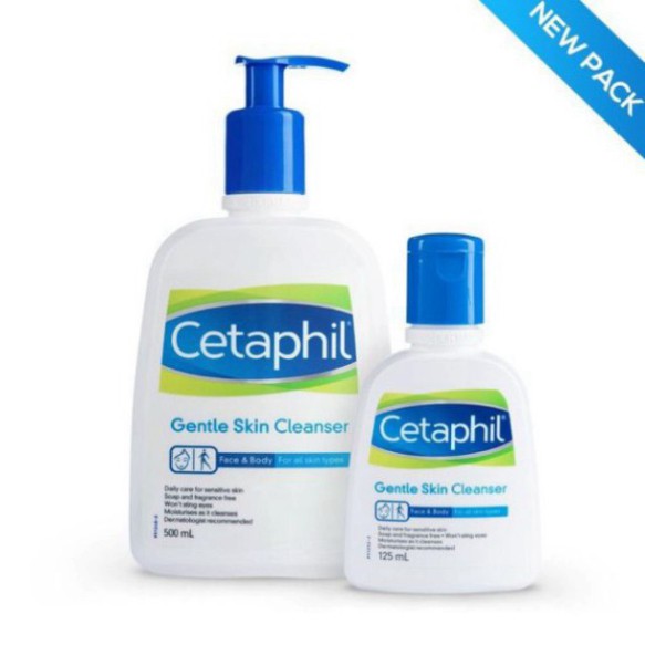 SALE TỚI 70% [Cetaphil Chính Hãng Canada] Sữa Rửa Mặt Dịu Nhẹ Cetaphil (125ml,500ml) SALE TỚI 70%