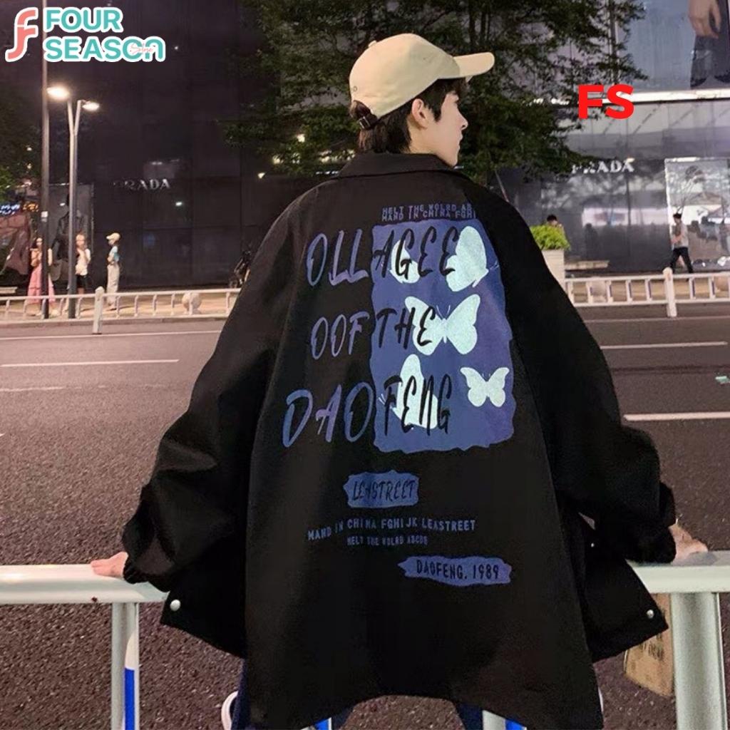 Áo khoác dù unisex form rộng LEASTREET AKD03 4S ulzzang Hàn Quốc chống nắng streetstyle rẻ đẹp