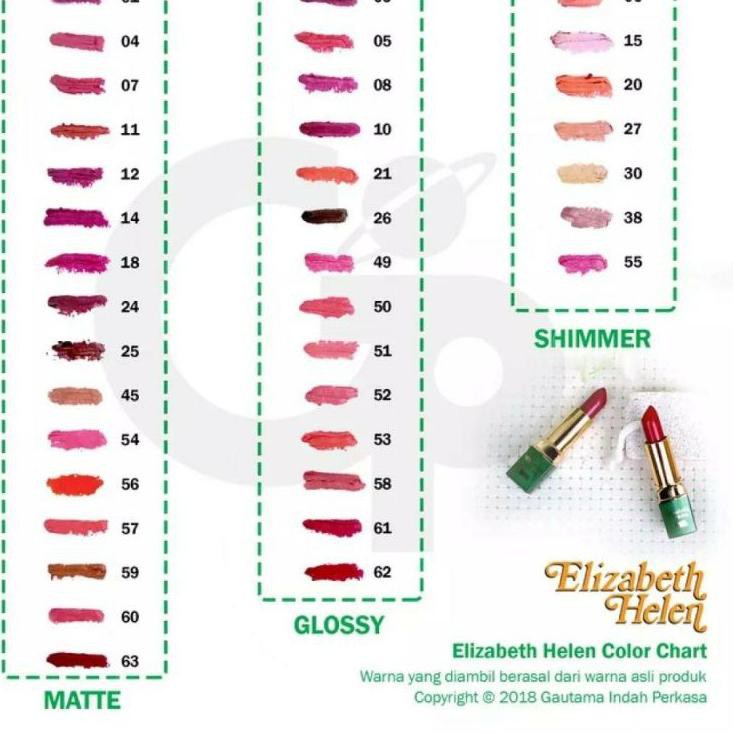 (Hàng Mới Về) Son Môi Elizabeth Helen Mahmod Trang Điểm Chuyên Nghiệp | BigBuy360 - bigbuy360.vn