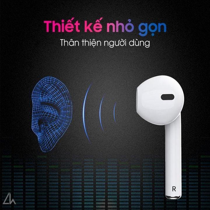 Tai nghe i12 TWS bluetooth cảm biến vân tay không dây thông minh