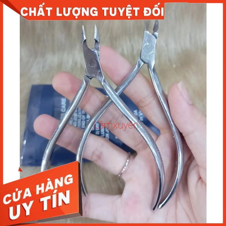 Kềm Nghĩa LM cắt da bằng thép không gỉ, thép chuyên dụng Thép chuyên dụng, an toàn cho người dùng, độ bền lâu