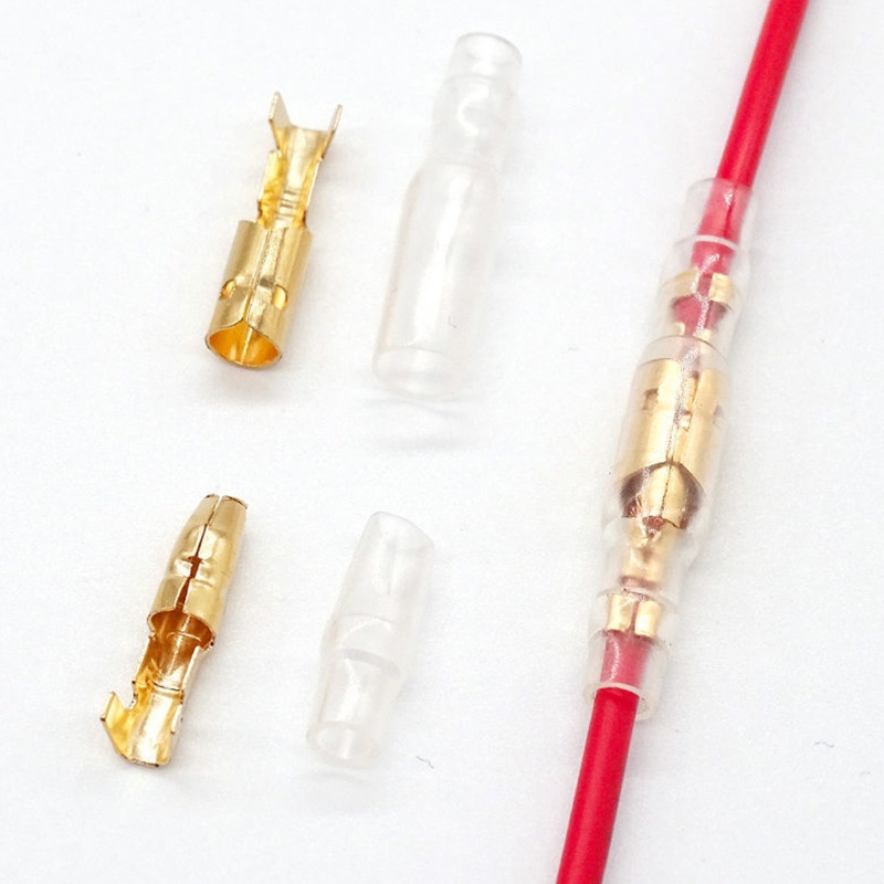 Set 50 / 200 Đầu Nối Dây Điện 4.0 + Hộp Đựng Chuyên Dụng Cho Xe Hơi