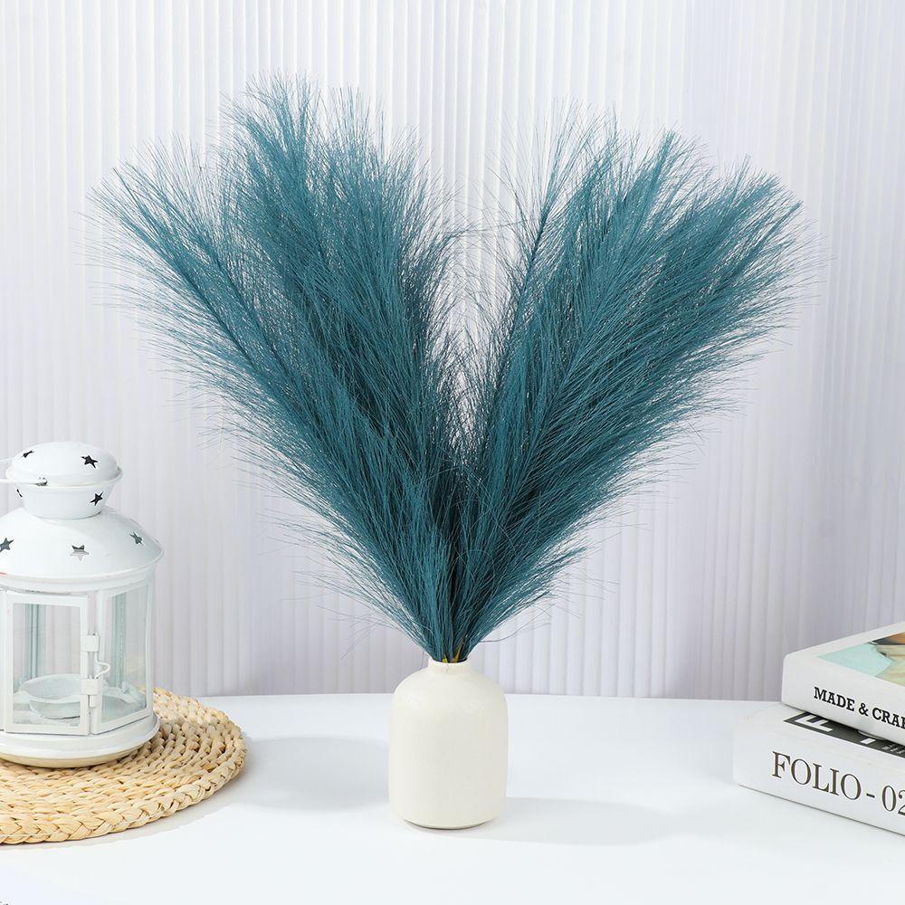 Bộ 2 Lọ Hoa Pampas Nhân Tạo 45cm Thời Trang Độc Đáo Trang Trí Tiệc Cưới DIY
