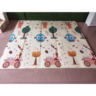 THẢM XỐP XPE PHỦ SILICON 2 MẶT CHO BÉ