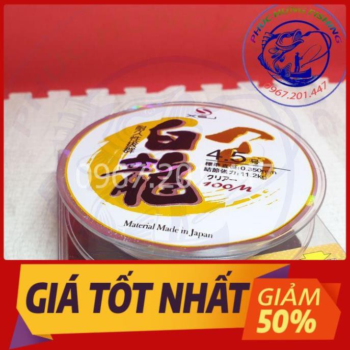 [ XẢ HÀNG ] Cước Câu Cá Chính Hãng 100 Size 3 đến 10 Giá Shock