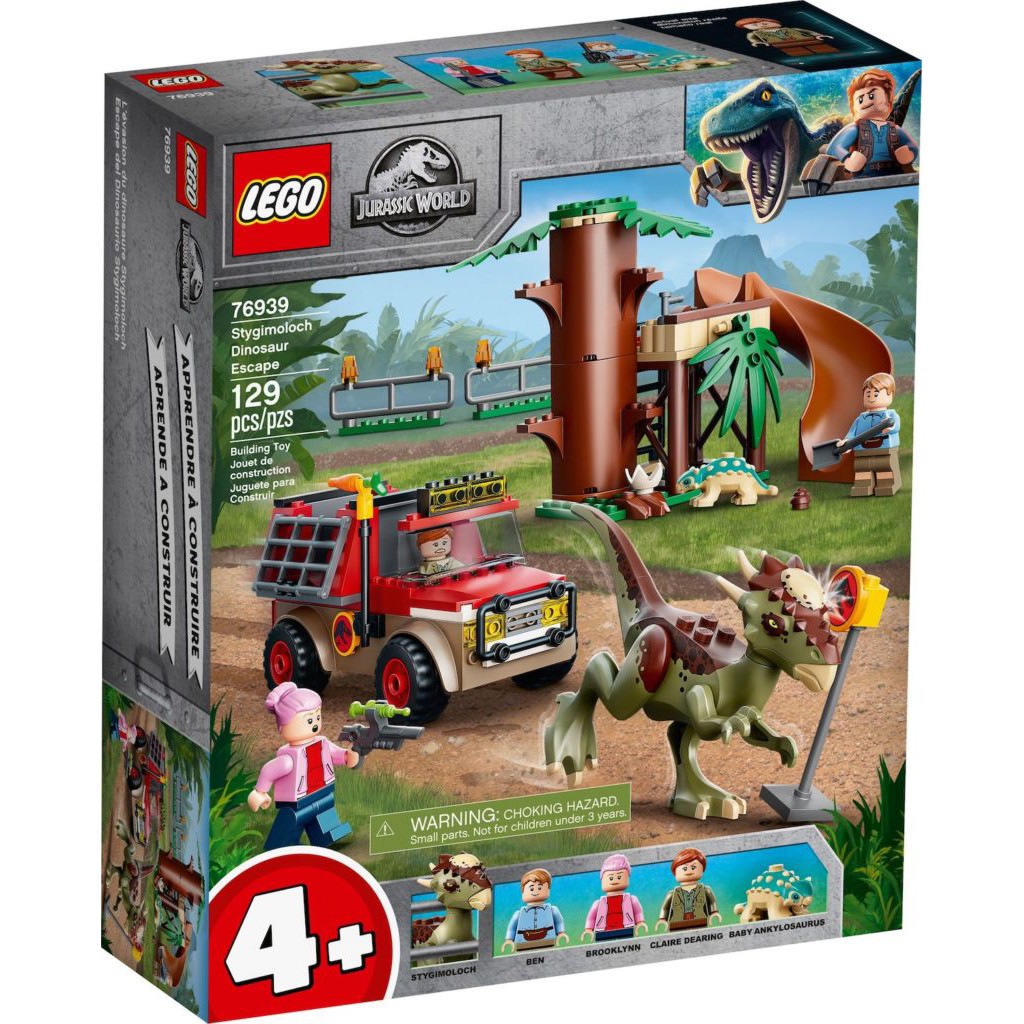 LEGO Khủng Long Jurassic World 76939 Stygimoloch Dinosaur Escape