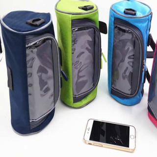 Túi treo ghi đông xe đạp chống nước có cửa cảm ứng cho điện thoại kiêm túi du lịch Travel Season (nhiều màu)TIPHA TP 259