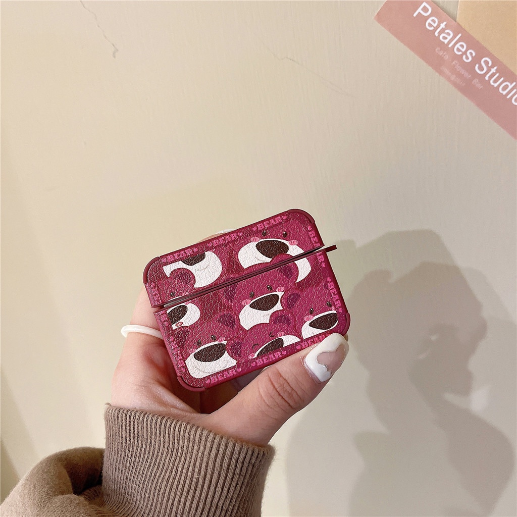 Vỏ Bảo Vệ Hộp Sạc Tai Nghe AirPods 1 2 3 Pro Không Dây Họa Tiết Hoạt Hình Dễ Thương Ốp
