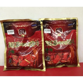 Kẹo Hồng sâm Vitamin Korea Red Ginseng 200g ( Hộp 2 Gói)