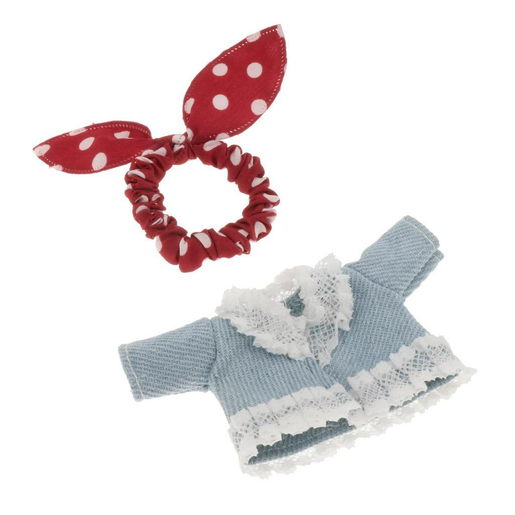 Bộ 5 chiếc đầm handmade xinh xắn cho búp bê 16inch