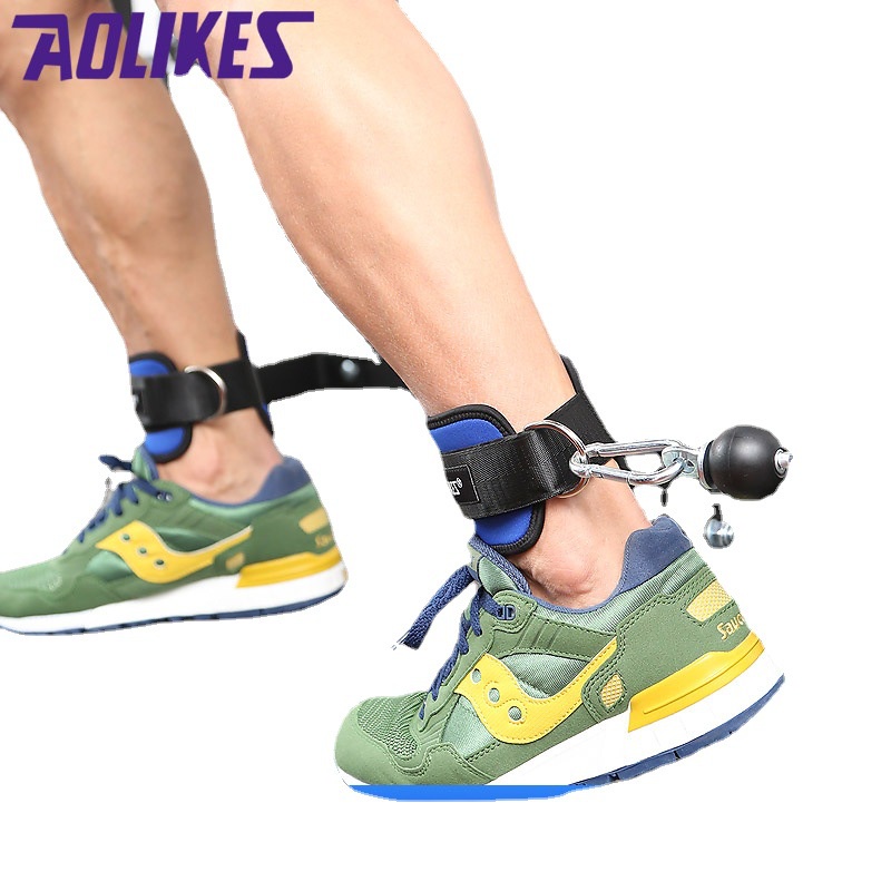 Đai quấn cổ chân đa năng tập gym AOLIKES A-7129 hỗ trợ tập cơ mông, đùi, chân