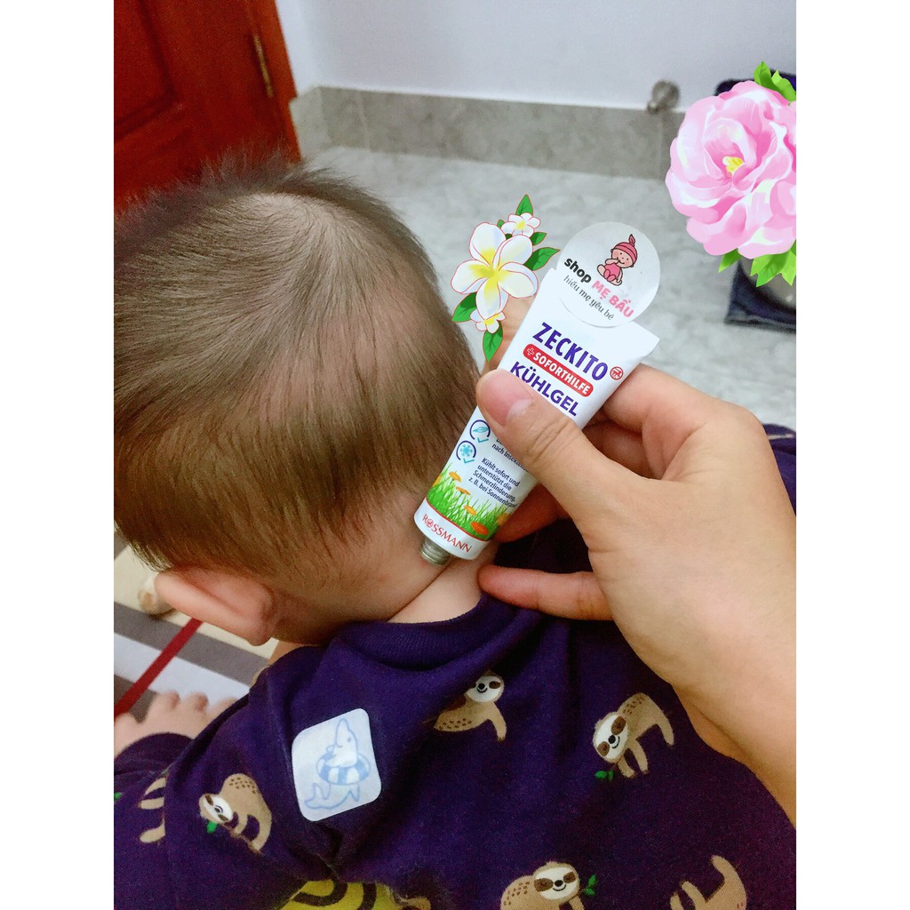Gel lạnh bôi muỗi và côn trùng cắn Zeckito Kuhlgel 30ml