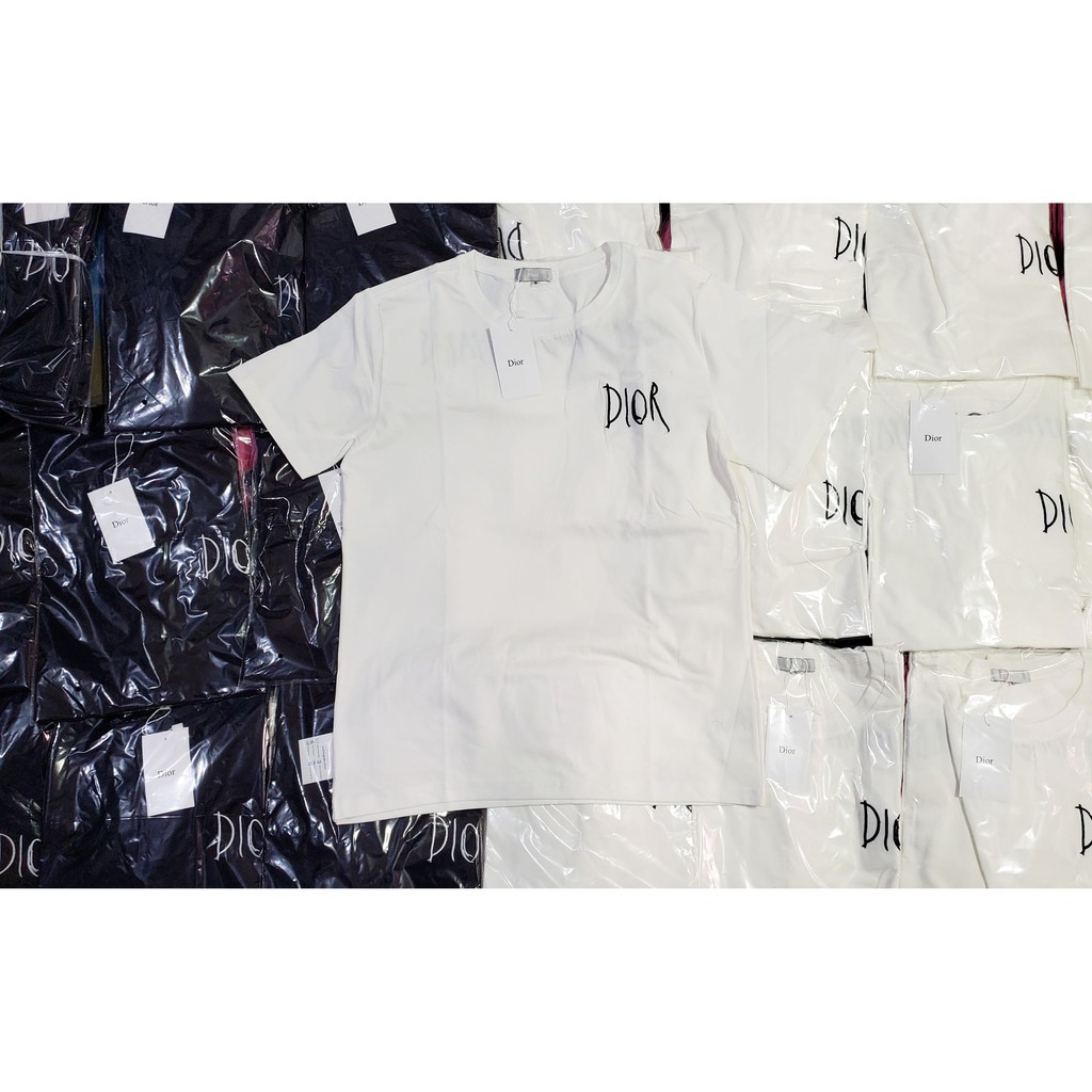 Áo Thun Cao Cấp Unisex Di.or chữ thêu