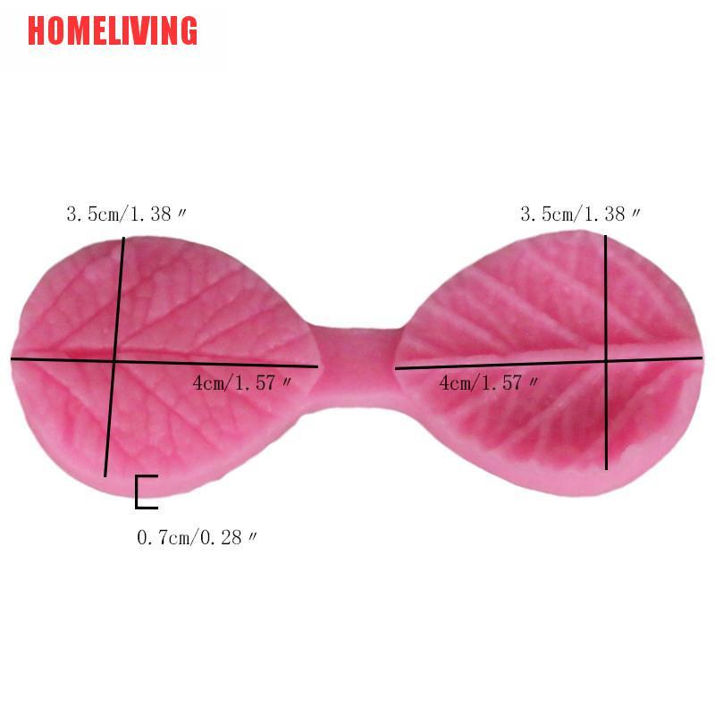 Khuôn Silicone Tạo Hình Cánh Hoa Lá Trang Trí Bánh Kem / Socola