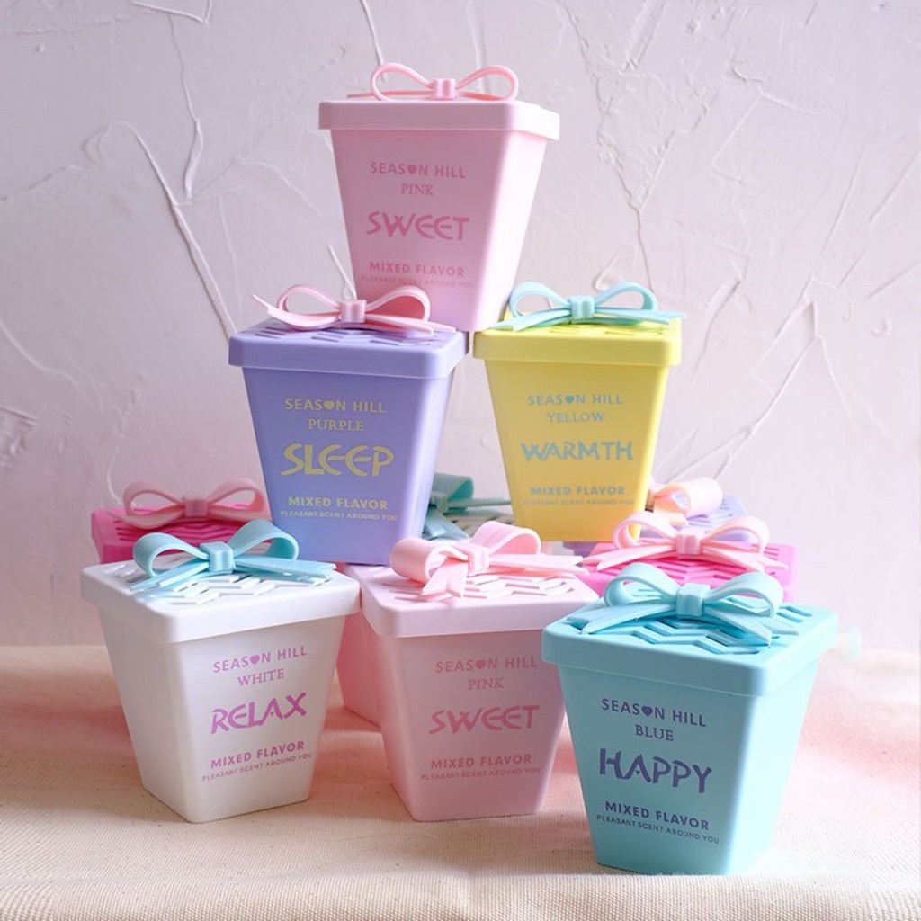 Sáp Thơm Phòng Season Hill COZYBIN Hình Hộp Quà Với 6 Mùi Hương Tự Nhiên 190g - STP03