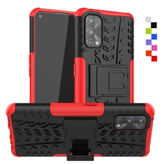 Ốp điện thoại cao su hai lớp chống sốc cho Oppo Realme 7 Pro Realme 7 6 5 Pro