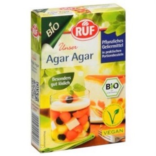 Bột rau câu giòn Agar RUF hàng Đức