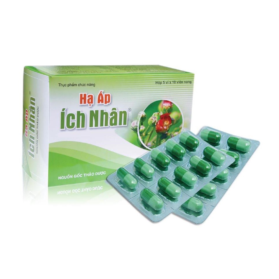 Hạ Áp Ích Nhân - Hỗ trợ làm giảm nguy cơ hình thành cục máu đông gây tắc mạch (40 viên)