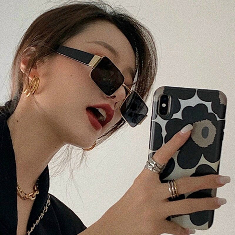 Kính Râm Thời Trang Super Mắt Vuông BucShop Phù Hợp Cả Nam Và Nữ | BigBuy360 - bigbuy360.vn