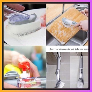 Cây cọ rửa kèm bình xịt,chổi cọ rửa đa năng kèm bình xịt