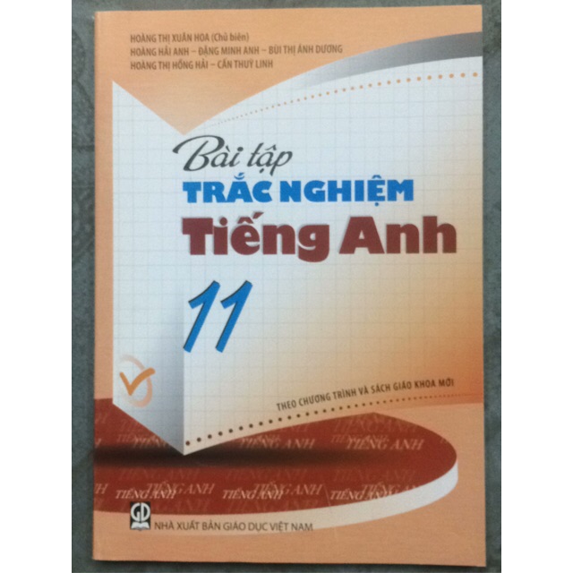 Sách - Bài tập trắc nghiệm Tiếng Anh 11