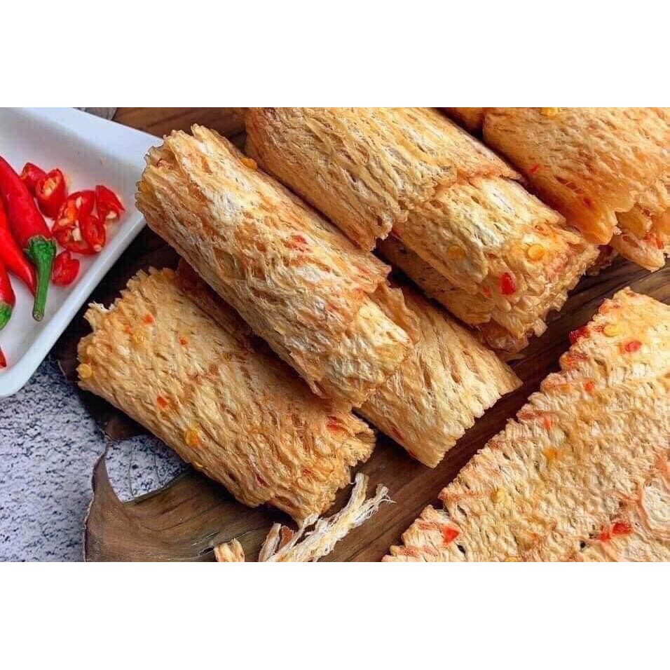 Mực tẩm cán tẩm vị mỏng siêu hot ( hũ 250g )