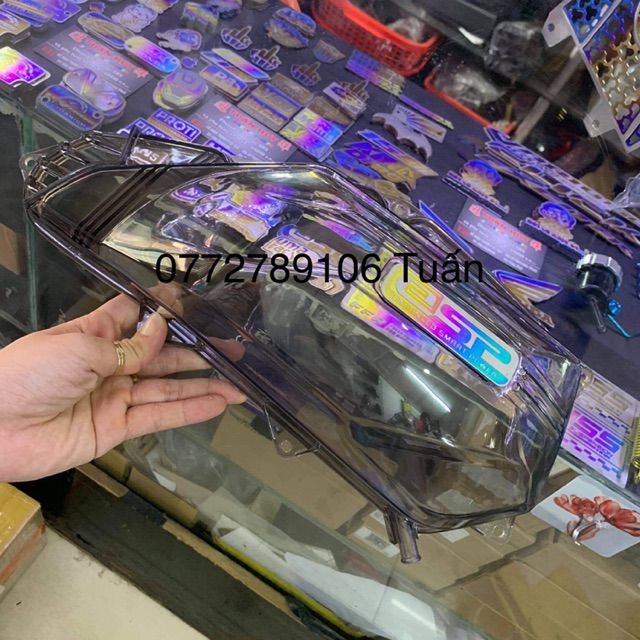 Ốp bô e khói vario Tặng tem titan , click 2018 2020 click luôn tem titanium ESP ( airbox for Vario new version )