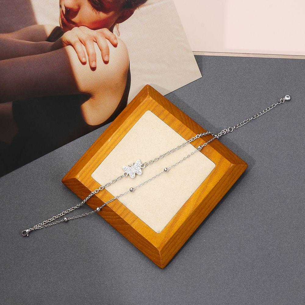 Vòng Tay Nhiều Lớp Thời Trang Mùa Hè Xinh Xắn|Chuỗi Hạt Trái Tim Bãi Biển Có Thể Điều Chỉnh