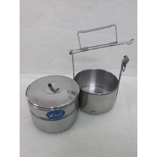 Cà mên 3 ngăn inox (cao 9cm - 6cm - 4cm)