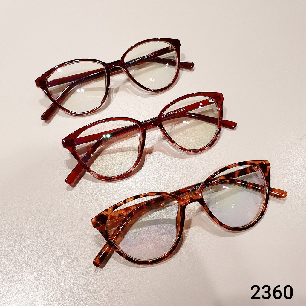 Gọng kính cận thời trang  Kính gọng tròn 2360