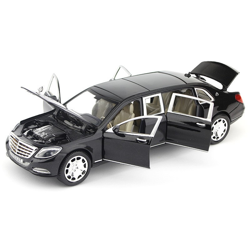 Xe mô hình Mercedes-Benz Maybach - Tỉ lệ 1:24 - XLG II 🎁 TẶNG BIỂN SỐ