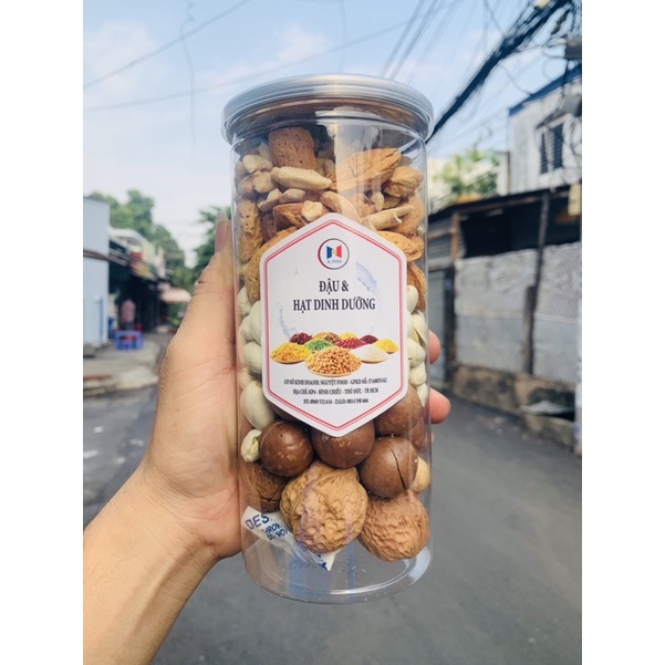 [ HCM ][ 5 Loại mix ] Hạt Dinh Dưỡng cao cấp nhập khẩu hũ 500gr