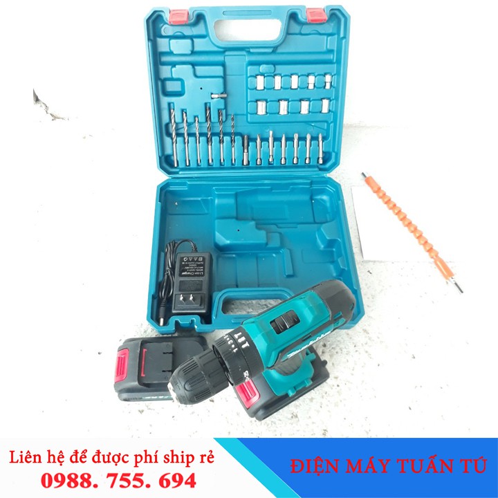 Máy khoan Pin Nhật Bản - Máy khoan Pin Makita 36v - Máy khoan bê tông bằng Pin 36