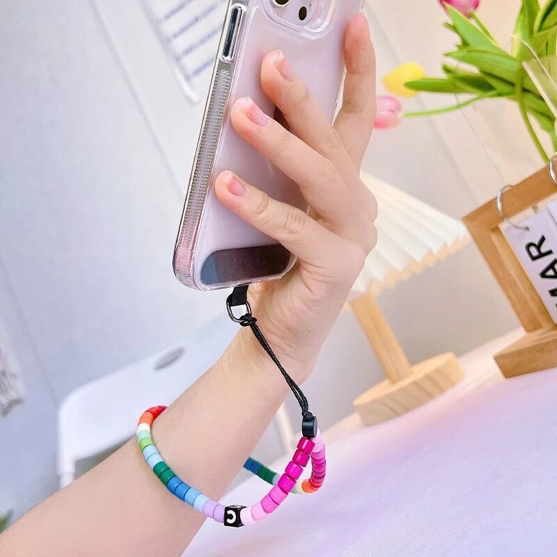 Dây Đeo Thẻ Điện Thoại Bằng Nylon Khóa Kim Loại Chống Thất Lạc Có Thể Điều Chỉnh